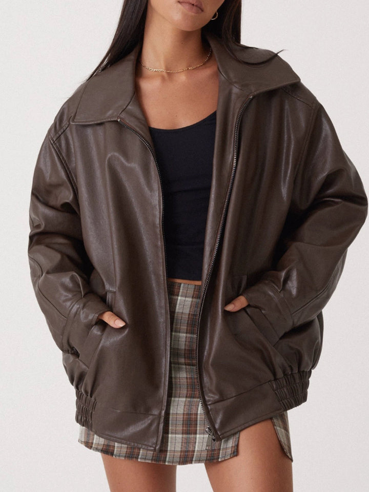 Jet | Giacca Pelle Donna – Elegante, Versatile &amp; Resistente 5