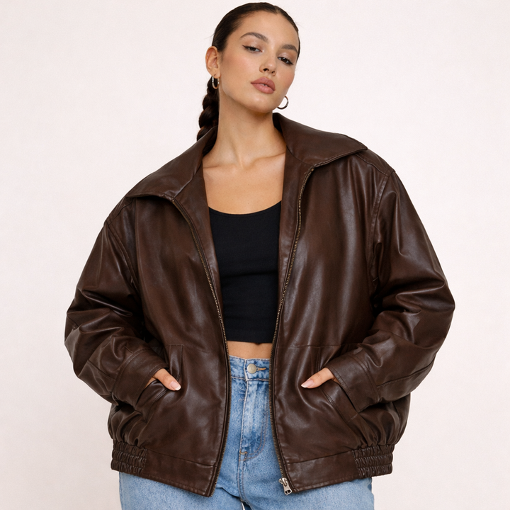 Jet | Giacca Pelle Donna – Elegante, Versatile &amp; Resistente 6