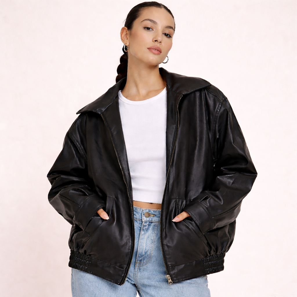 Jet | Giacca Pelle Donna – Elegante, Versatile &amp; Resistente 7