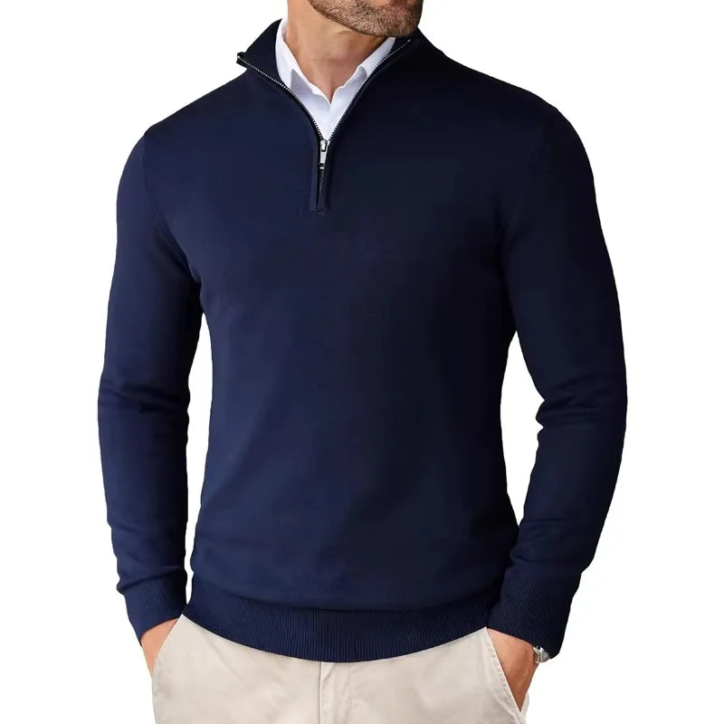 Jibbe | Maglione da Uomo – Elegante, Comodo &amp; Versatile con Cerniera 12
