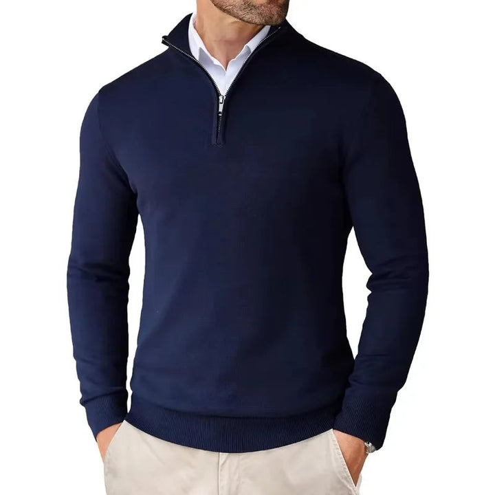 Jibbe | Maglione da Uomo – Elegante, Comodo &amp; Versatile con Cerniera 12