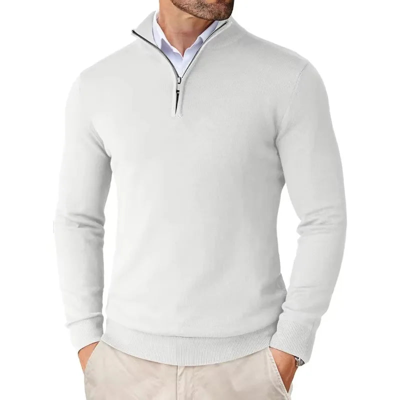 Jibbe | Maglione da Uomo – Elegante, Comodo &amp; Versatile con Cerniera 8