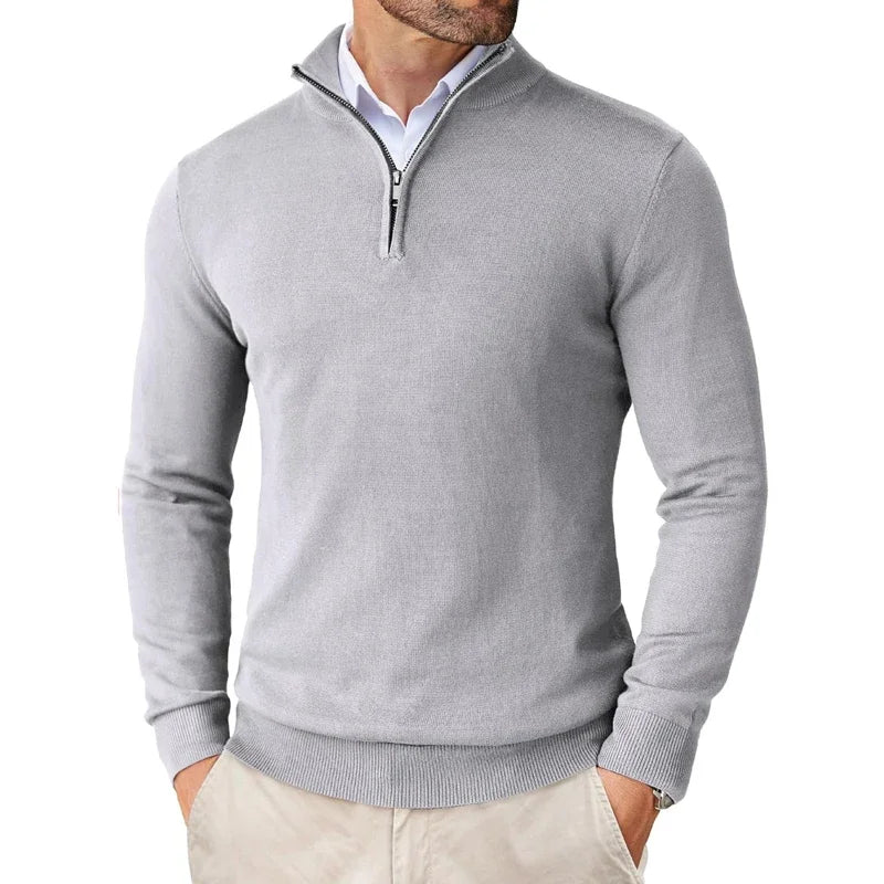 Jibbe | Maglione da Uomo – Elegante, Comodo &amp; Versatile con Cerniera 9