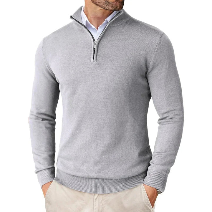 Jibbe | Maglione da Uomo – Elegante, Comodo &amp; Versatile con Cerniera 9