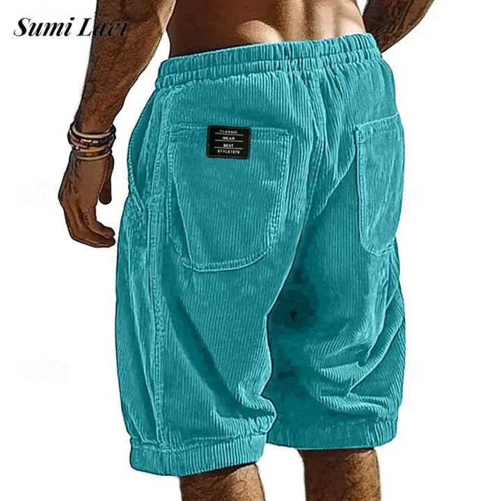 Jovial | Eleganti Pantaloncini Uomo in Velluto a Coste, Comfort e Stile Casual 1