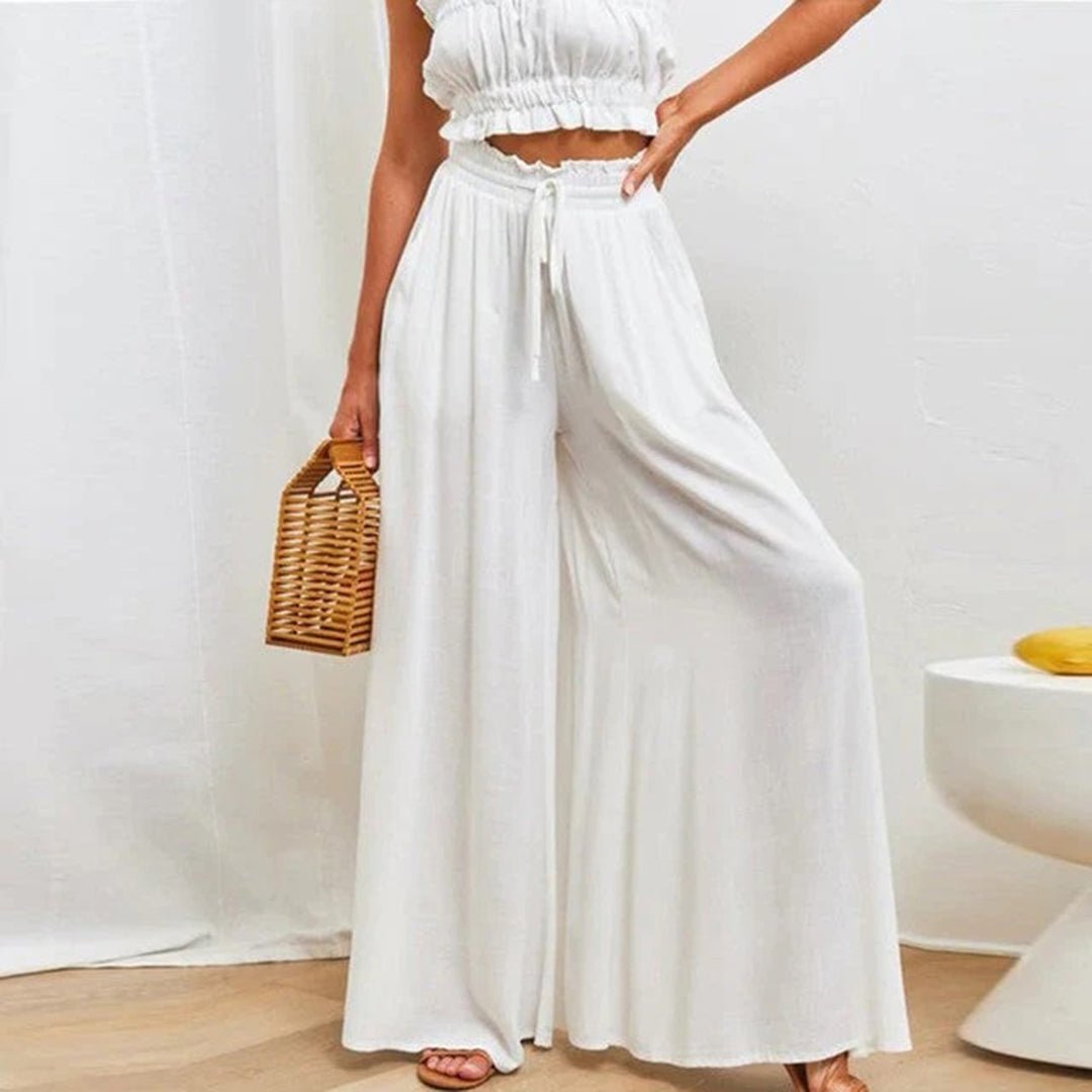 Jovial | Eleganti e Leggeri Pantaloni Donna Palazzo – Comodi per Ogni Occasione 1