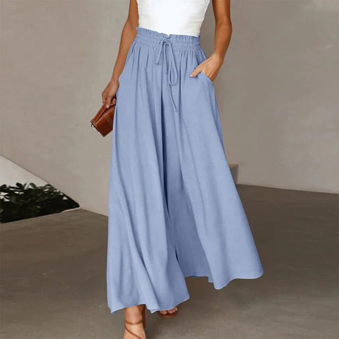 Jovial | Eleganti e Leggeri Pantaloni Donna Palazzo – Comodi per Ogni Occasione 4