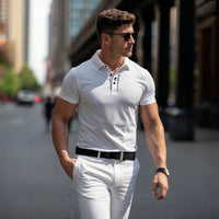 Kristian | Comfortable and breathable men's cotton polo shirt