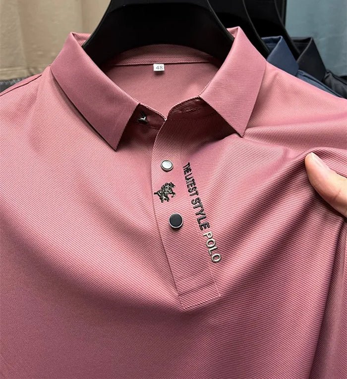 Jovian | Elegante e Traspirante Polo da Uomo in Cotone Elasticizzato 5