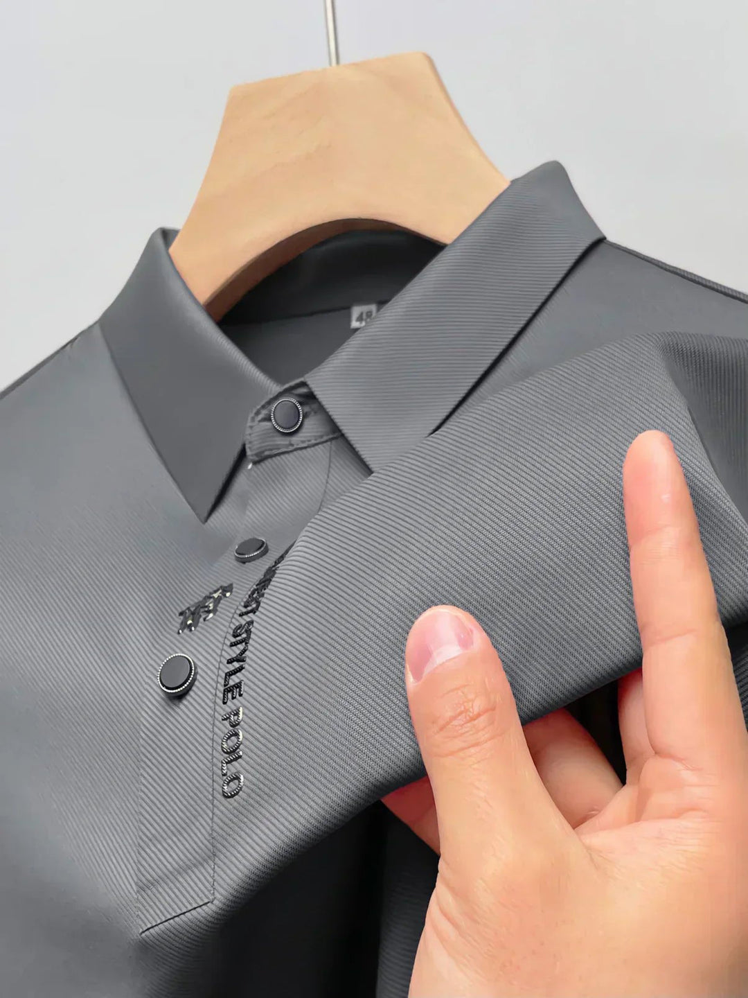 Jovian | Elegante e Traspirante Polo da Uomo in Cotone Elasticizzato 6