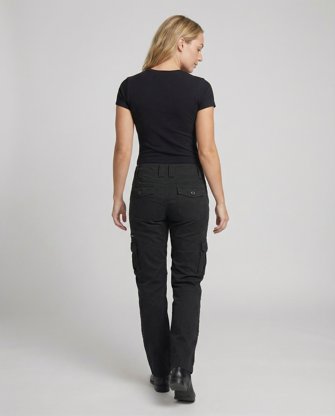 Jovita | Pantaloni Cargo Donna Comodi Moderni Casual Ampia Vestibilità 3