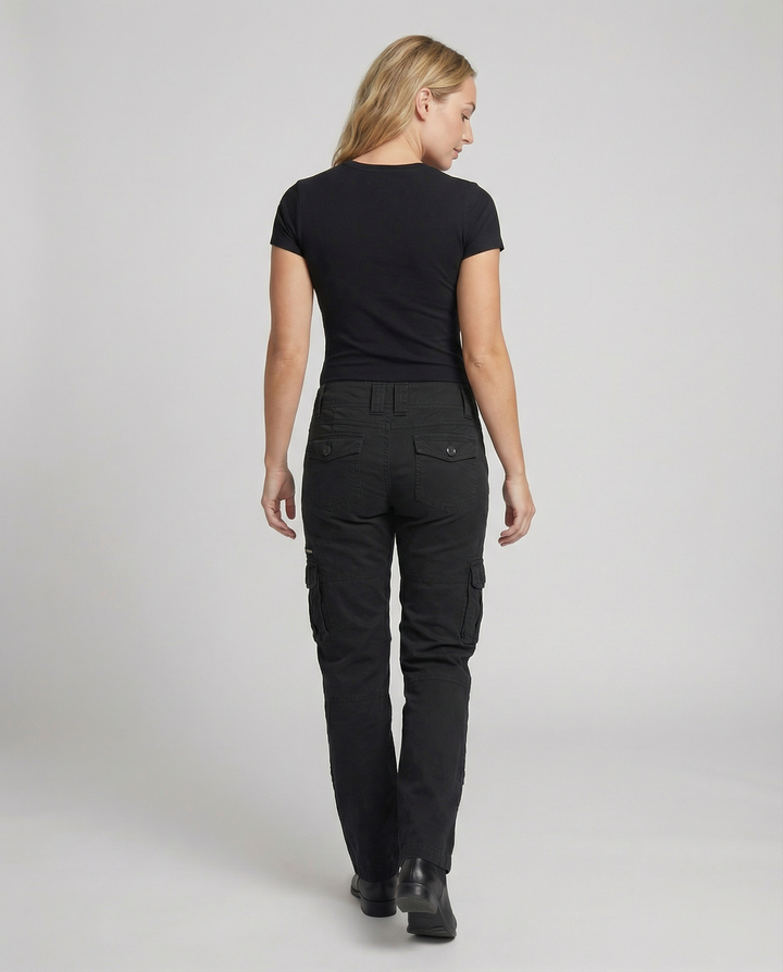 Jovita | Pantaloni Cargo Donna Comodi Moderni Casual Ampia Vestibilità 3