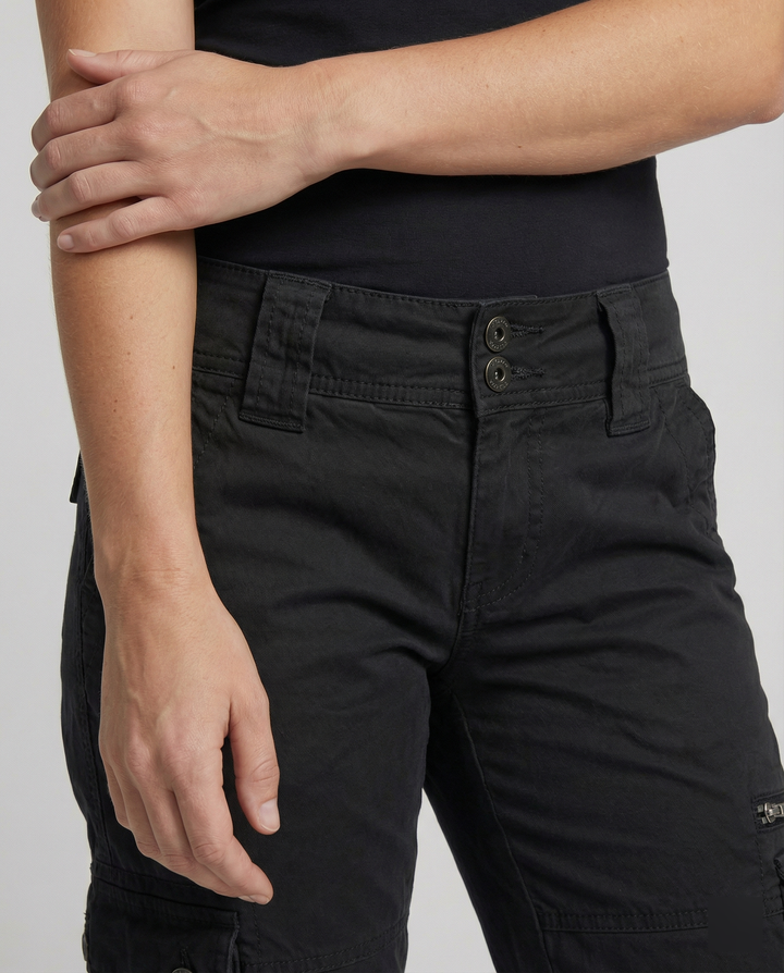 Jovita | Pantaloni Cargo Donna Comodi Moderni Casual Ampia Vestibilità 4