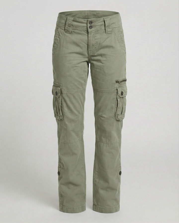 Jovita | Pantaloni Cargo Donna Comodi Moderni Casual Ampia Vestibilità 5
