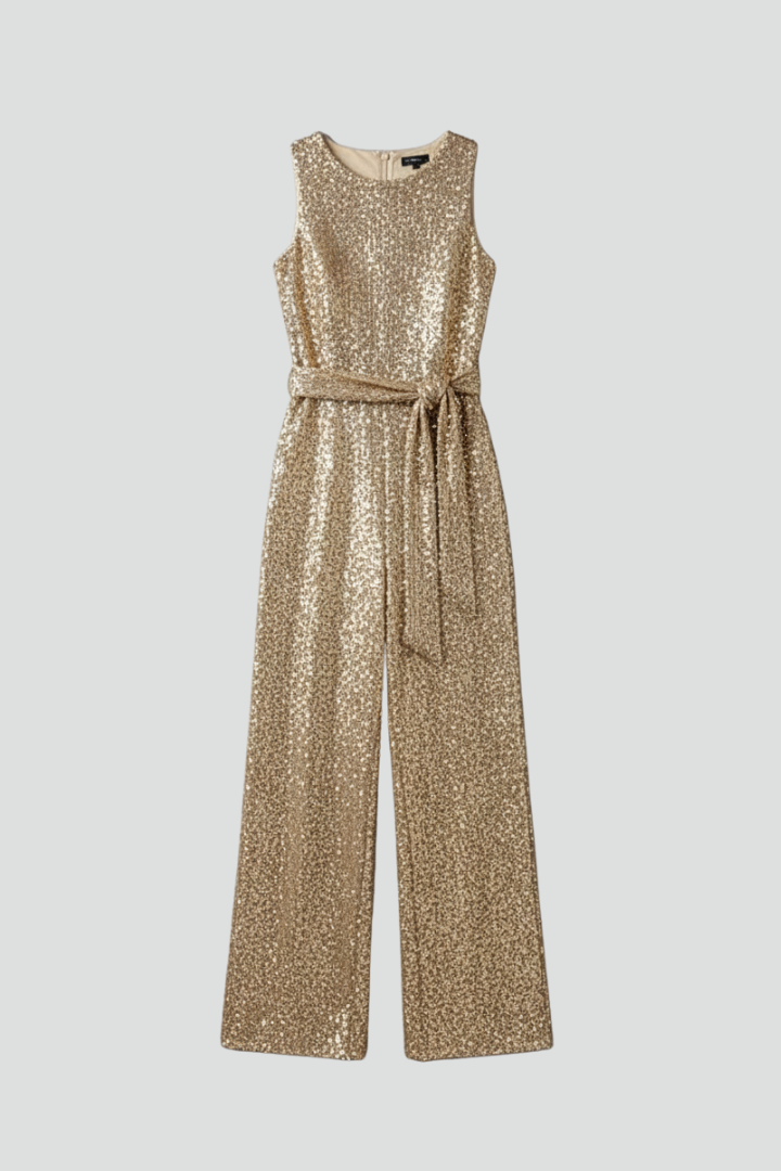 Jovita | Tuta Elegante Donna con Paillettes per Cerimonia e Eventi Speciali 8