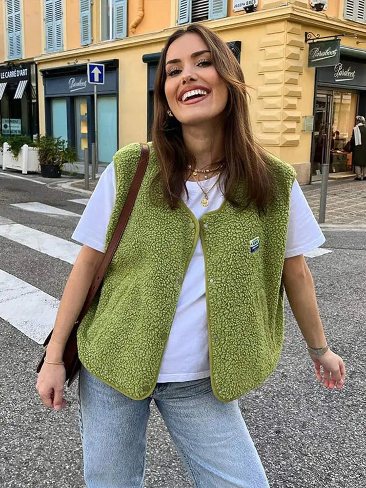 Julia | Gilet in pile elegante e comodo 0
