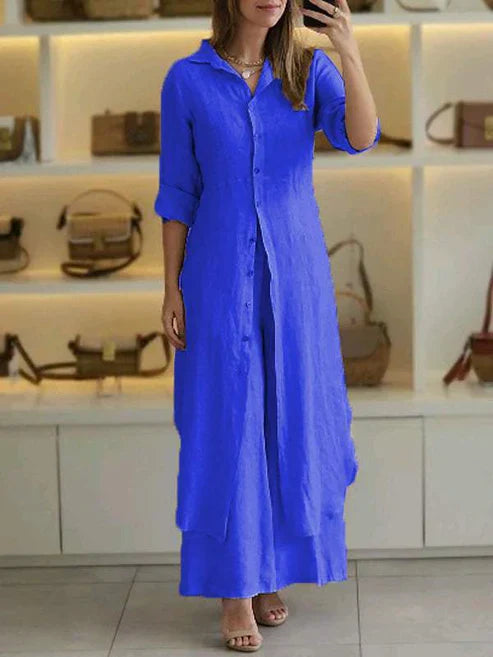 Juliane | Elegante Abito Lungo Estivo per Donna – Leggero e Traspirante 0