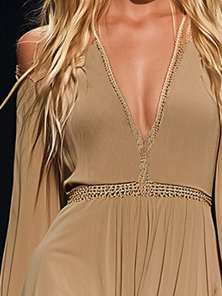 Karin | Elegante, Romantico &amp; Femminile Miniabito a Maniche Lunghe 3