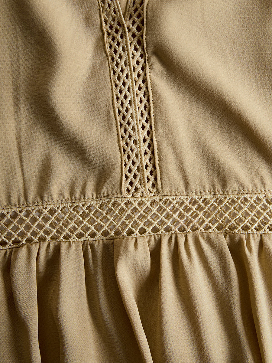 Karin | Elegante, Romantico &amp; Femminile Miniabito a Maniche Lunghe 6