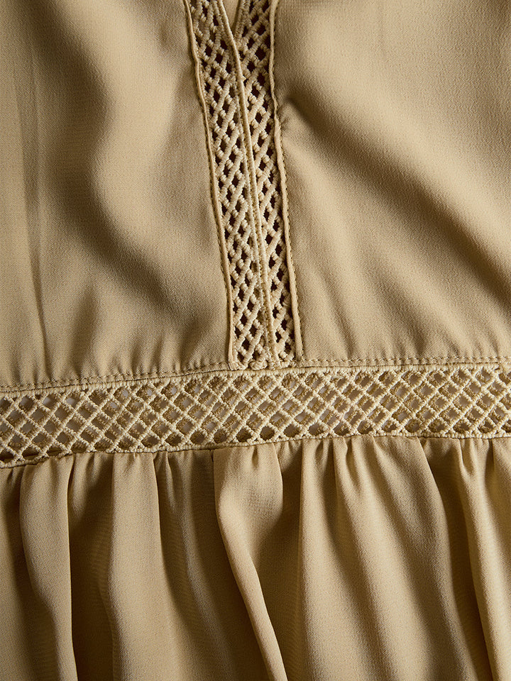 Karin | Elegante, Romantico &amp; Femminile Miniabito a Maniche Lunghe 6