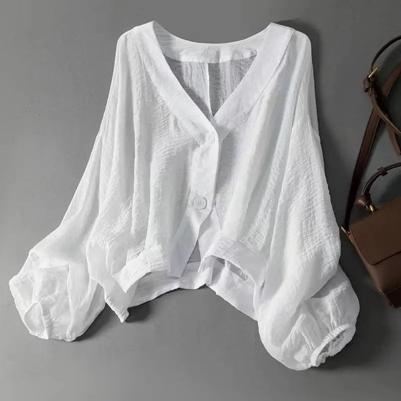 Karla | Elegante e Traspirante Blusa a Pipistrello da Donna 0