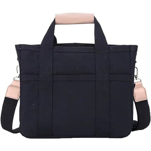 Karolin | Elegante borsa tote in tela con scomparti multipli 5