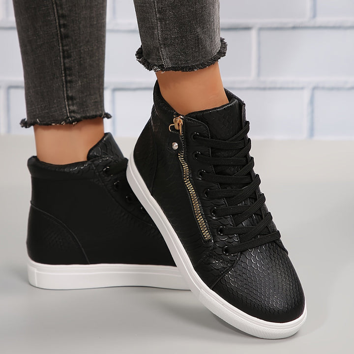 Katia | Eleganti Sneakers Donna Alte – Comode e Versatili Scarpe da Ginnastica 0