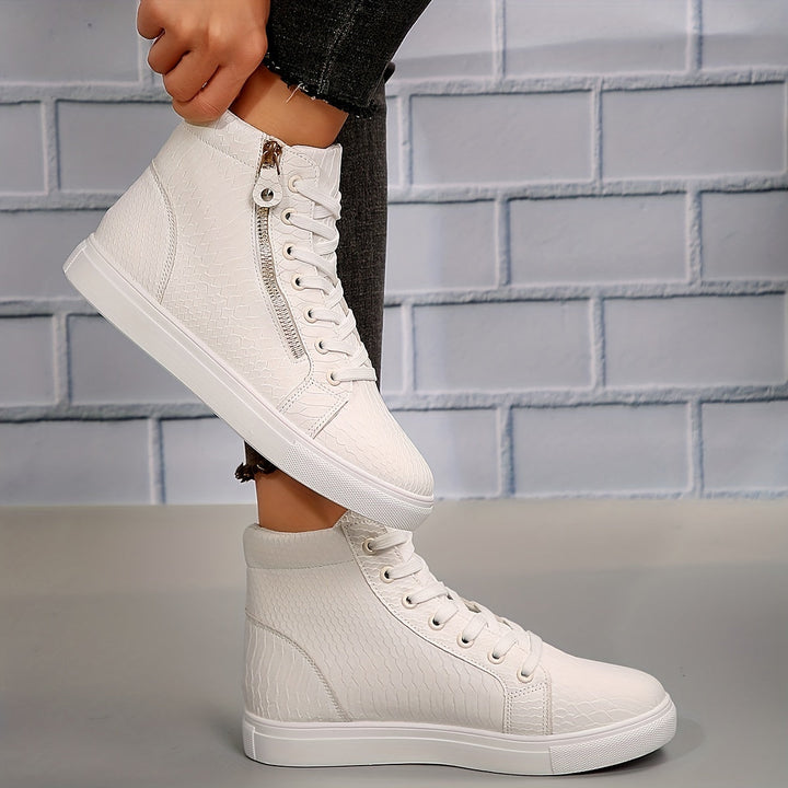 Katia | Eleganti Sneakers Donna Alte – Comode e Versatili Scarpe da Ginnastica 1