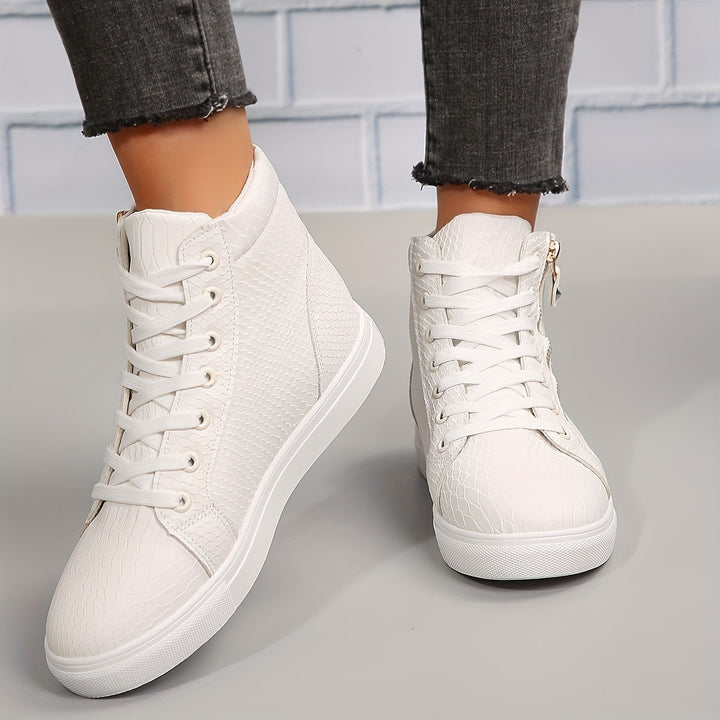 Katia | Eleganti Sneakers Donna Alte – Comode e Versatili Scarpe da Ginnastica 2