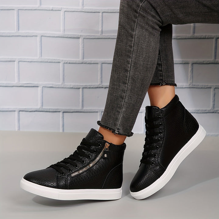 Katia | Eleganti Sneakers Donna Alte – Comode e Versatili Scarpe da Ginnastica 3