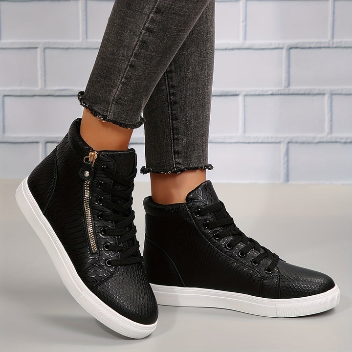 Katia | Eleganti Sneakers Donna Alte – Comode e Versatili Scarpe da Ginnastica 6