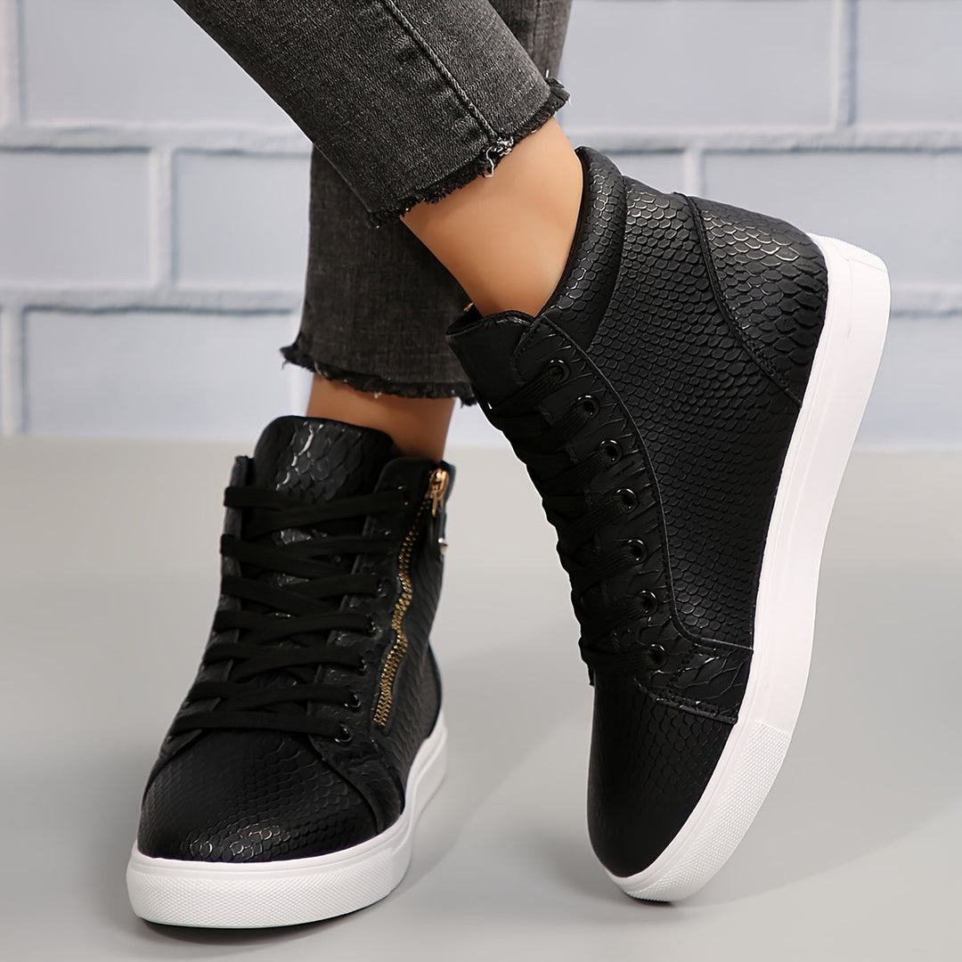 Katia | Eleganti Sneakers Donna Alte – Comode e Versatili Scarpe da Ginnastica 7