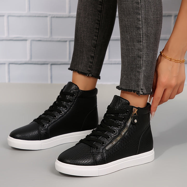 Katia | Eleganti Sneakers Donna Alte – Comode e Versatili Scarpe da Ginnastica 8