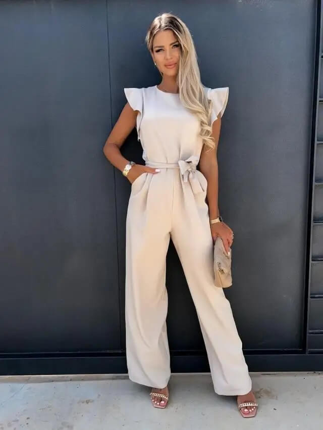 Katrin | Elegante e Comoda Tuta da Donna con Maniche Svolazzanti 0