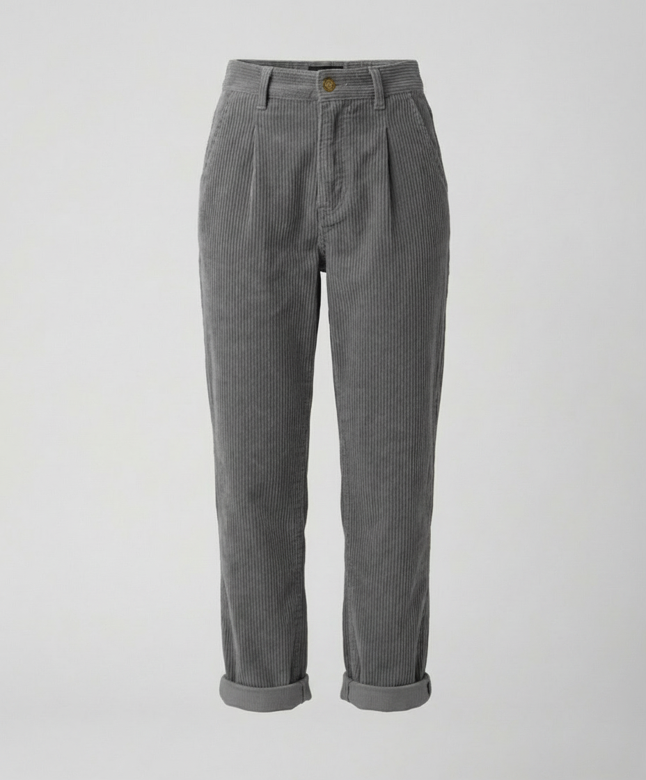 Katrina | Eleganti e Comodi Pantaloni da Donna in Velluto a Coste 2