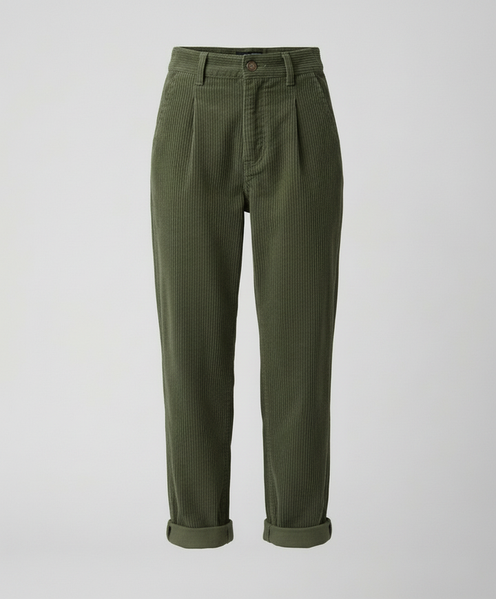 Katrina | Eleganti e Comodi Pantaloni da Donna in Velluto a Coste 4