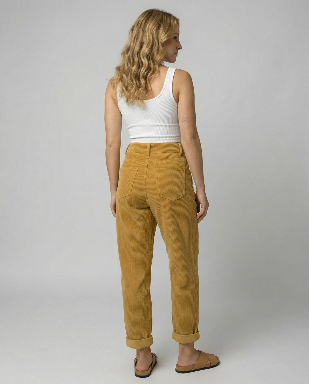 Katrina | Eleganti e Comodi Pantaloni da Donna in Velluto a Coste 6
