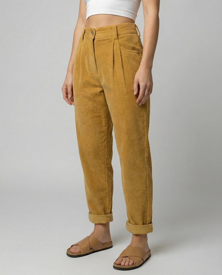 Katrina | Eleganti e Comodi Pantaloni da Donna in Velluto a Coste 7