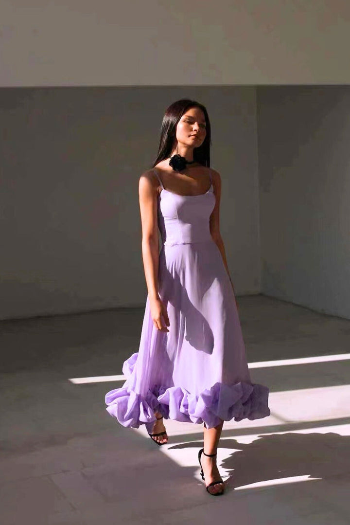 Kira | Abito da Sposa Elegante Comodo Stampa Fluida 7