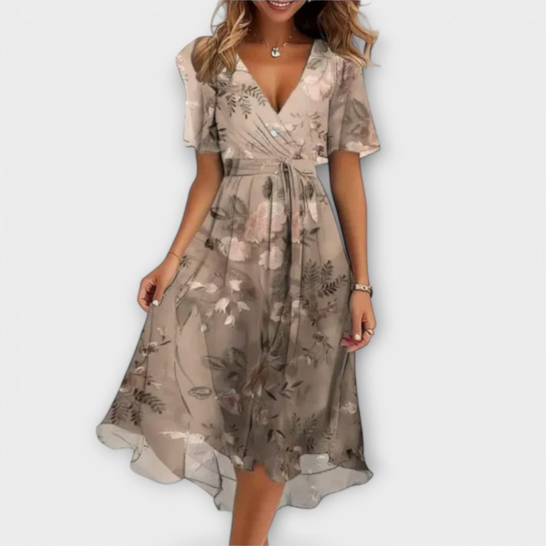 Kivara | Elegante Abito da Donna Floreale Cerimonia 2