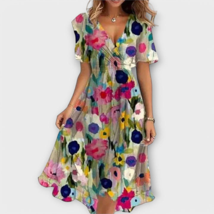 Kivara | Elegante Abito da Donna Floreale Cerimonia 3
