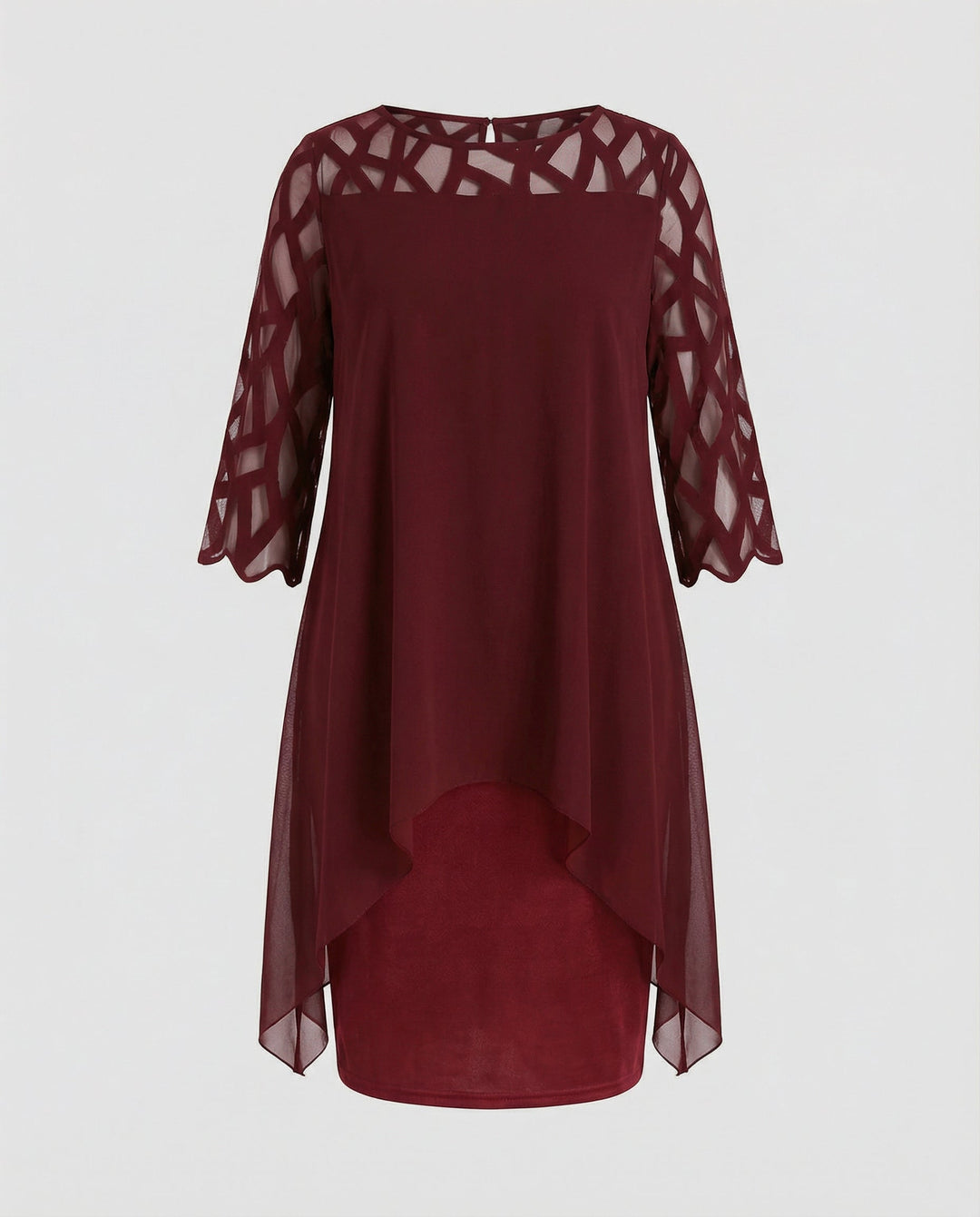 Klara | Elegante e Confortevole Abito Midi Taglie Forti 5