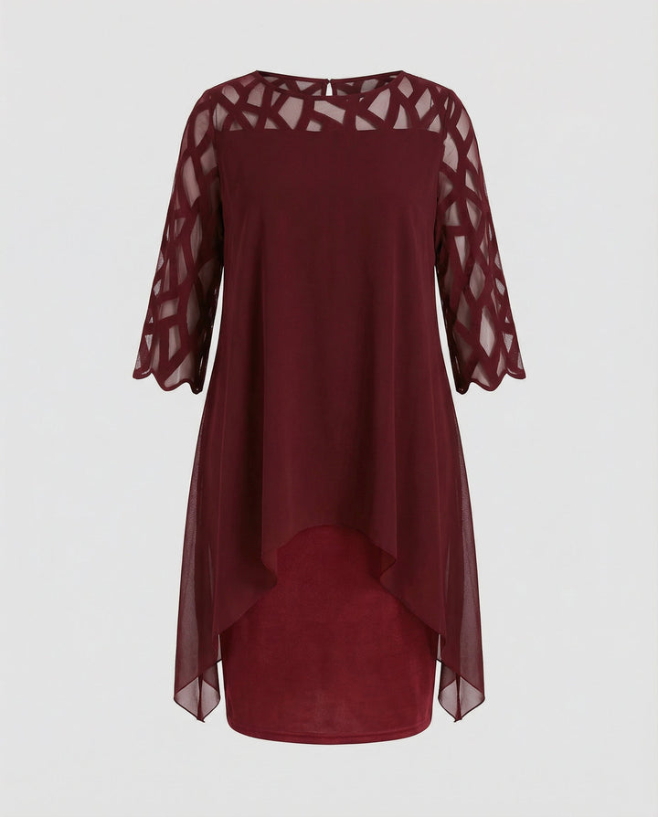 Klara | Elegante e Confortevole Abito Midi Taglie Forti 5