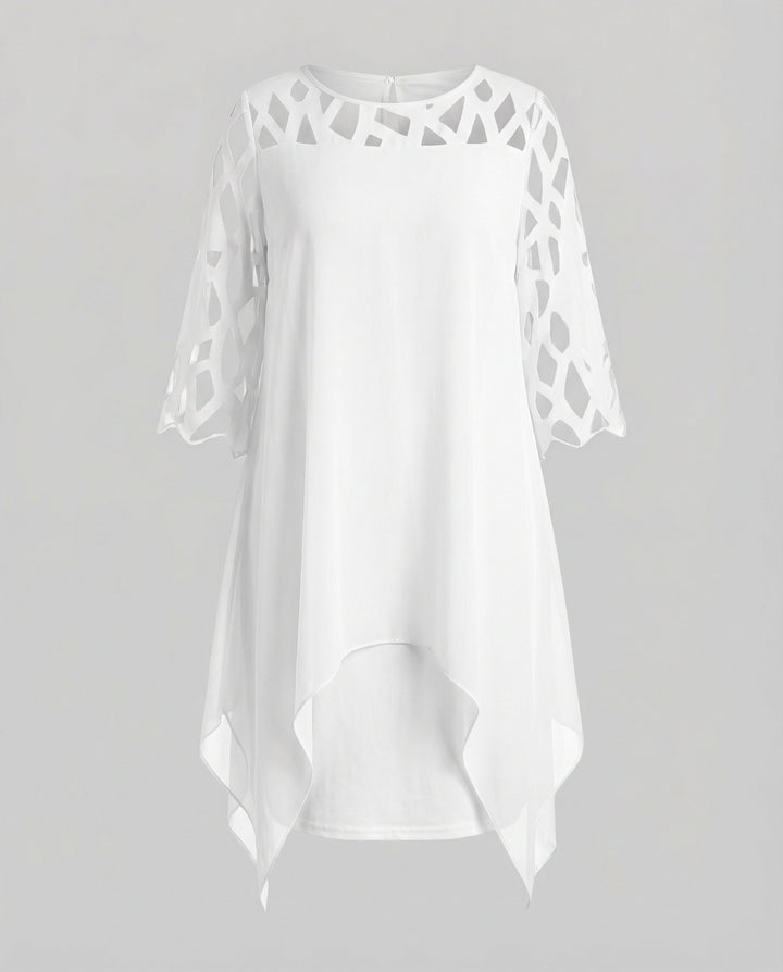 Klara | Elegante e Confortevole Abito Midi Taglie Forti 8