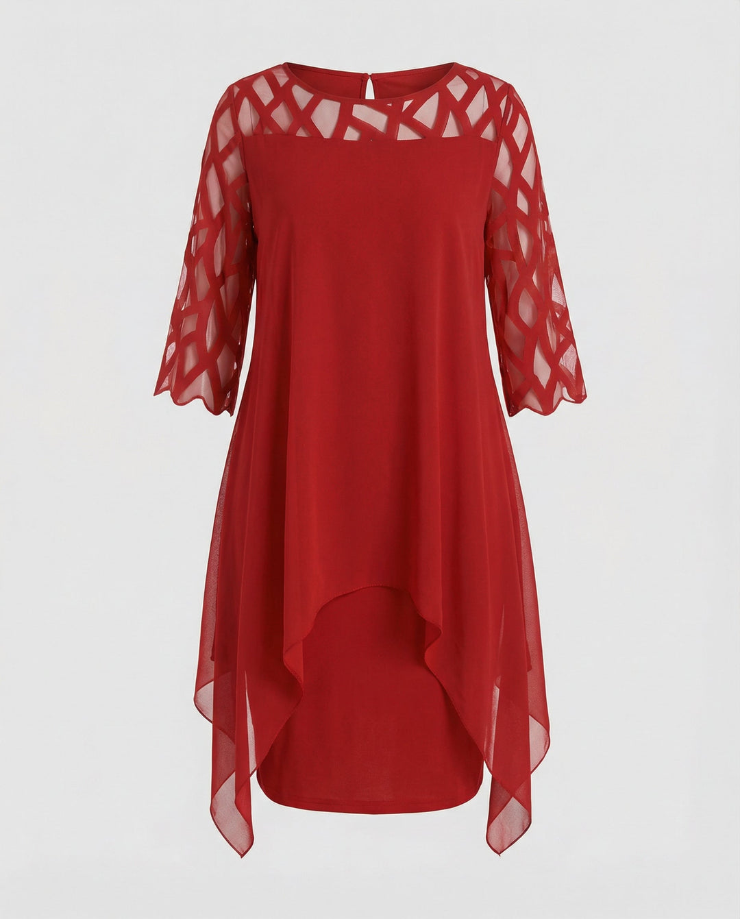 Klara | Elegante e Confortevole Abito Midi Taglie Forti 9