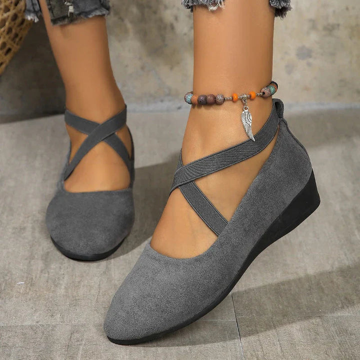 Klaudia | Eleganti Ballerine con Tacco Nere per Donna, Comode e Flessibili 3
