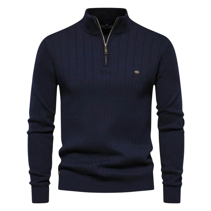 Klaus | Maglione con mezza zip, comfort premium per tutti i giorni 1