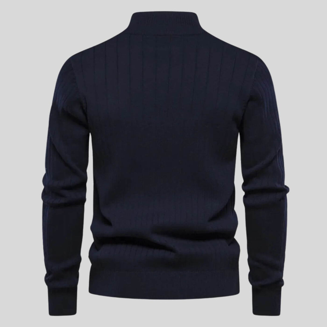 Klaus | Maglione con mezza zip, comfort premium per tutti i giorni 5