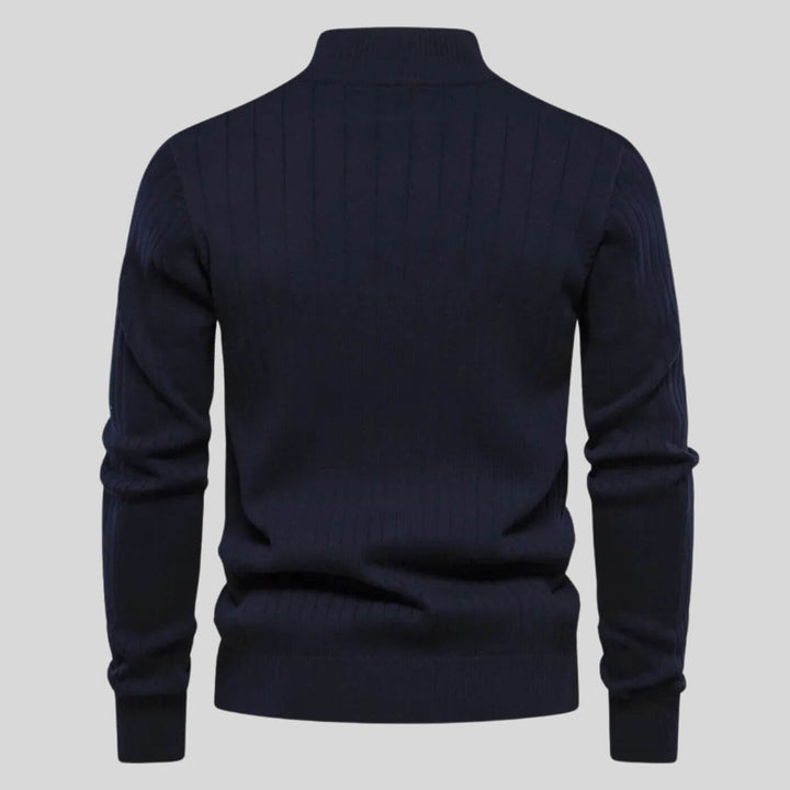 Klaus | Maglione con mezza zip, comfort premium per tutti i giorni 5