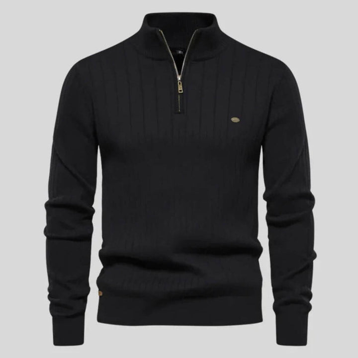 Klaus | Maglione con mezza zip, comfort premium per tutti i giorni 6